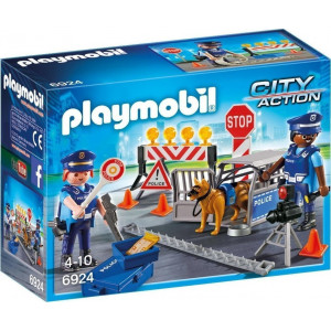 Playmobil Οδόφραγμα Αστυνομίας 6924 #787.342.146, narlis.gr