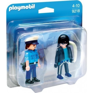 Playmobil Duo Pack Αστυνομικός και Ληστής 9218 narlis.gr
