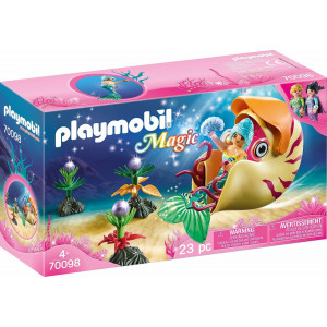 Playmobil Γοργόνα Με Θαλάσσιο Σαλιγκάρι Γόνδολα (70098)