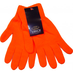 Γάντια Πλεκτά Μονόχρωμα (Πορτοκαλί) (Κωδ.214.504.011)