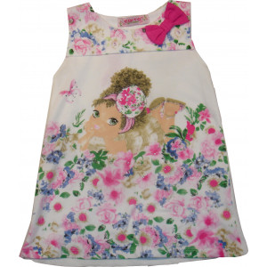 Φόρεμα Παιδικό Αμάνικο Ροζ 291.87.597