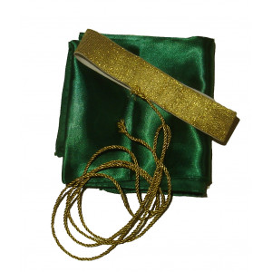 Μαντίλα Σατέν με λάστιχο (Πράσινο) (438.123.015)