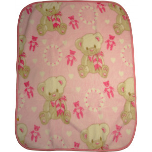 Κουβέρτα Μικρή (Ροζ) 85x115