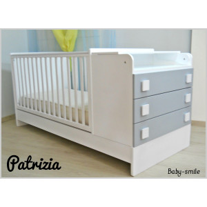 Κρεβάτι baby-smile πολυμορφικό Patrizia (Ρωτήστε για την προσφορά) (00415)