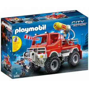 Playmobil, Όχημα Πυροσβεστικής με Τροχαλία Ρυμούλκησης, 9466 , παιχνίδι, narlis.gr